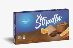 Štrudla kakao naranča 250 gr