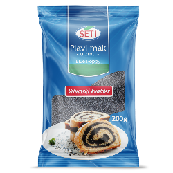 Plavi mak (zrno)  PAKIRANJE: 200 g