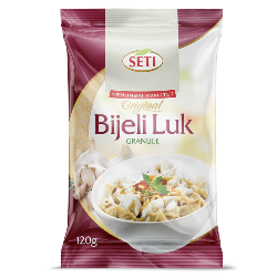 Bijeli luk u granulama PAKIRANJE: 120 g