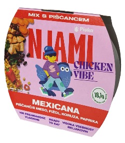 Pivka pileća salata mexicana Njami 160gr