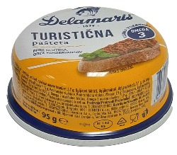 Delamaris turistička pašteta 95 gr
