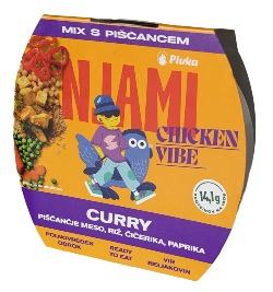 Pivka pileća salata  curry Njami 160 gr